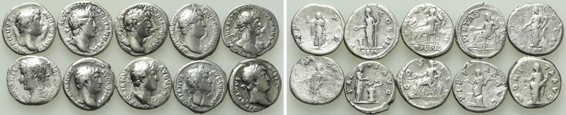 10 Denarii of Hadrian. 

Obv: .
Rev: .

. 

Condition: See picture.

We...