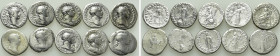 10 Denarii of Trajan; Including Limes Denarii