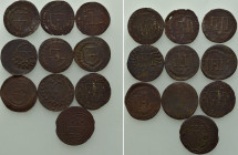 10 German Coins / Kipper Pfennige