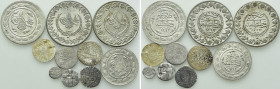 10 Medieval and Modern Coins; Ottoman Empire, Poland etc