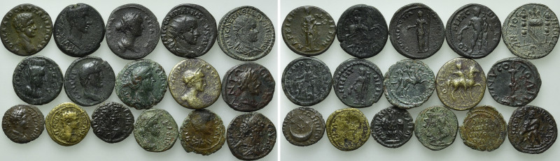 16 Roman Provincial Coins. 

Obv: .
Rev: .

. 

Condition: See picture.
...