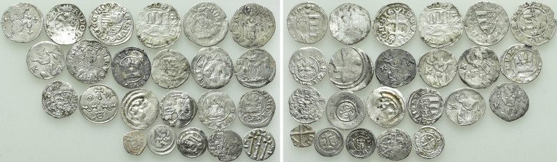 23 Medieval and Modern Coins of Hungary. 

Obv: .
Rev: .

. 

Condition: ...