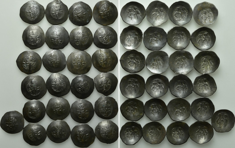 25 Byzantine Coins. 

Obv: .
Rev: .

. 

Condition: See picture.

Weigh...
