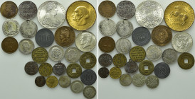 25 Modern Coins; Including Silver; Austria, Germany, Emergency Money, World War I etc
