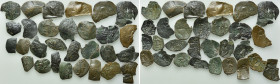 29 Byzantine Coins; Trachea, Palaeologeans etc