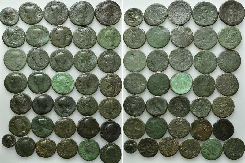 36 Roman Coins; Asses, Sestertii etc. 

Obv: .
Rev: .

. 

Condition: See...