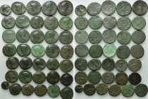 36 Roman Coins; Asses, Sestertii etc