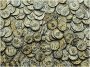 Circa 100 Late Roman Folles; All With Artificial Sandpatina