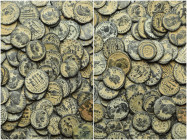 Circa 100 Late Roman Folles; All With Artificial Sandpatina