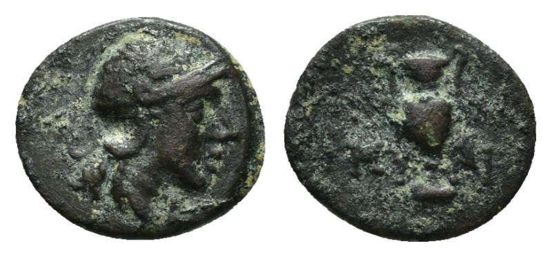 AEOLIS. Myrina.(2nd-1st centuries BC).Ae.

Condition : Good very fine.

Weight :...