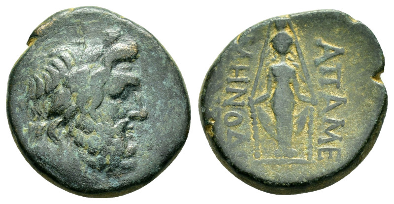 PHRYGIA. Apameia.(Circa100-50 BC). Ae.

Condition : Good very fine.

Weight : 7....