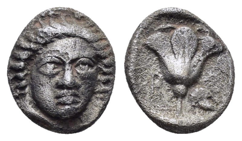 CARIA.Rhodes.(Circa 340-316 BC).Hemidrachm.

Condition : Good very fine.

Weight...