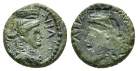 ASIA MINOR.Uncertain.(1st-2nd centuries).Ae.

Condition : Good very fine.

Weight : 3.57 gr
Diameter : 15 mm