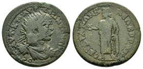 LYDIA. Sardes. Caracalla (198-217). Ae.

Condition : Good very fine.

Weight : 9.05 gr
Diameter : 26 mm