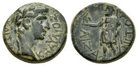 PHRYGIA. Aezanis. Claudius (41-54). Ae. 

Condition : Good very fine.

Weight : 5.52 gr
Diameter : 19 mm