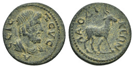 PHRYGIA. Laodicea ad Lycum. Pseudo-autonomous. Time of Septimius Severus to Caracalla (198-217). Ae.

Condition : Good very fine.

Weight : 2.83 gr
Di...