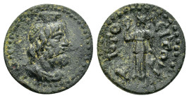 PHRYGIA.Hierapolis. Pseudo-autonomous. (reign uncertain). Ae.

Condition : Good very fine.

Weight : 3.23 gr
Diameter : 19 mm