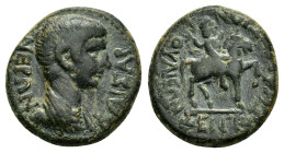PHRYGIA.Julia.Nero.(AD 54-68).Ae.

Condition : Good very fine.

Weight : 3.70 gr
Diameter : 17 mm