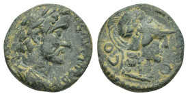 LYCAONIA. Iconium. Antoninus Pius.(138-161). Ae.

Condition : Good very fine.

Weight : 3.93 gr
Diameter : 17 mm