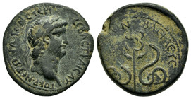 CILICIA. Olba. Nero with Polemo II, King of Pontus. (54-68). Ae.

Condition : Good very fine.

Weight : 12.27 gr
Diameter : 26 mm