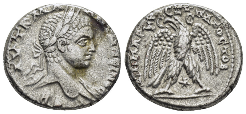 SYRIA. Seleucis and Pieria. Antioch. Elagabalus.(218-222).Tetradrachm.

Conditio...