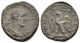 SYRIA. Seleucis and Pieria. Antioch. Trajanus Decius (249-251). Tetradrachm.

Condition : Good very fine.

Weight : 10.90 gr
Diameter : 24 mm