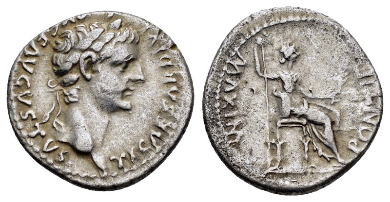 TIBERIUS.(14-37).Lugdunum.Denarius.

Obv : TI CAESAR DIVI AVG F AVGVSTVS.
Laurea...