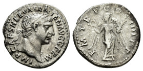 TRAJAN (98-117). Rome.Denarius.

Condition : Good very fine.

Weight : 3.05 gr
Diameter : 19 mm