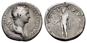 TRAJAN (98-117). Rome.Denarius.

Condition : Good very fine.

Weight : 3.32 gr
Diameter : 18 mm
