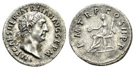 TRAJAN (98-117). Rome.Denarius.

Condition : Good very fine.

Weight : 3.44 gr
Diameter : 19 mm
