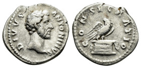 DIVUS ANTONINUS PIUS (Died 161).Rome.Denarius. 

Condition : Good very fine.

Weight : 2.93 gr
Diameter : 19 mm
