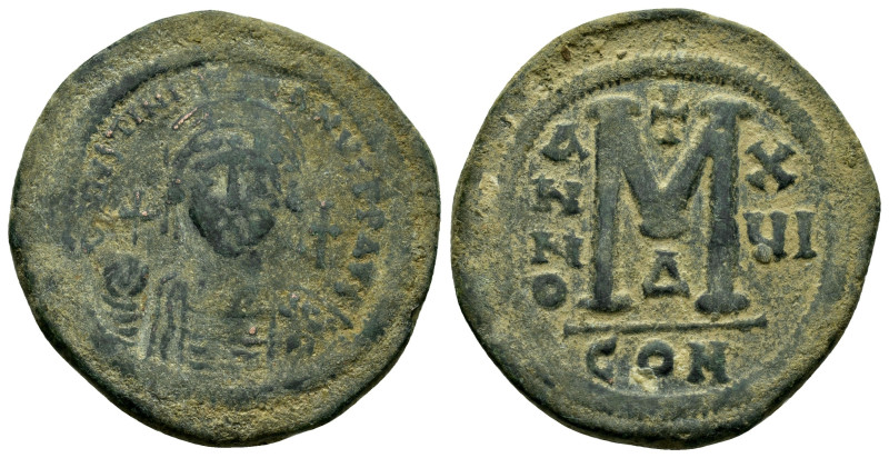 JUSTINIAN I.(527-565).Constantinople.Follis.

Condition : Good very fine.

Weigh...