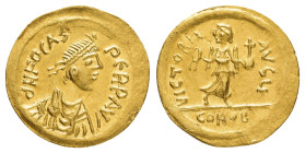 PHOCAS.(602-610).Constantinople.Semissis.

Condition : Good very fine.

Weight : 2.19 gr
Diameter : 18 mm
