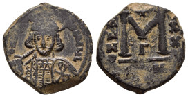 TIBERIUS III APSIMAR (698-705).Constantinople.Follis.

Condition : Good very fine.

Weight : 7.92 gr
Diameter : 24 mm