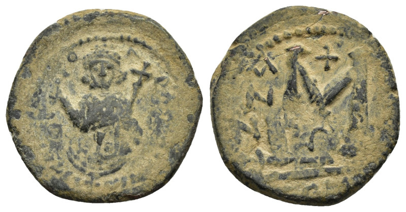 PHILIPPICUS (BARDANES) (711-713). Constantinople.Follis. 

Condition : Good very...