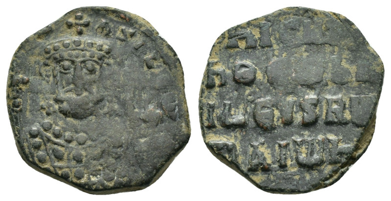 NICEPHORUS II PHOCAS.(963-969).Constantinople.Follis.

Condition : Good very fin...