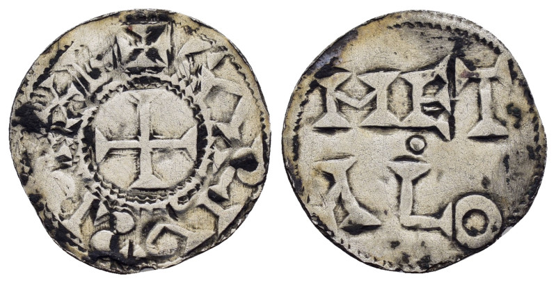 CAROLINGIANS. Charles the Simple (898-922). Melle.Denier.

Condition : Good very...