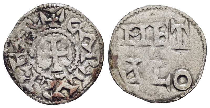 CAROLINGIANS. Charles the Simple (898-922). Melle.Denier.

Condition : Good very...