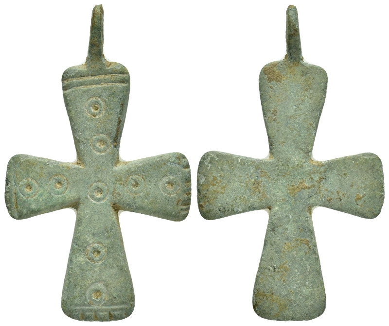 ANCIENT ANCIENT BYZANTINE EMPIRE.Cross.(8th-10th century).Ae.

Condition : Good ...