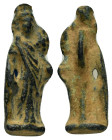 ANCIENT ROMAN BRONZE TYCHE FIGURINE.(1st-2nd century).Ae.

Condition : Good very fine.

Weight : 3.04 gr
Diameter : 24 mm