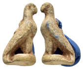 ANCIENT ROMAN LOAD EAGLE STATUETTE.(1st-2nd century).Ae.

Condition : Good very fine.

Weight : 4.59 gr
Diameter : 18 mm