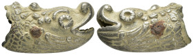 ANCIENT ROMAN SILVER APLIQUE.(1st-2nd century).Ae.

Condition : Good very fine.

Weight : 22.13 gr
Diameter : 37 mm