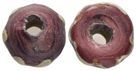 ANCIENT SPINDLE WHORL.(8th-12th century).Bone.

Condition : Good very fine.

Weight :6.85 gr
Diameter : 23 mm