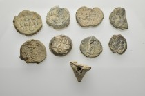 ANCIENT ROMAN BRONZE LOTS.(1st-2nd century).Ae.

SOLD AS SEEN.NO RETURN.