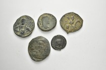 ANCIENT BRONZE COINS.SOLD AS SEEN.NO RETURN.