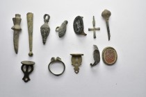 ANCIENT BRONZE COINS.SOLD AS SEEN.NO RETURN.