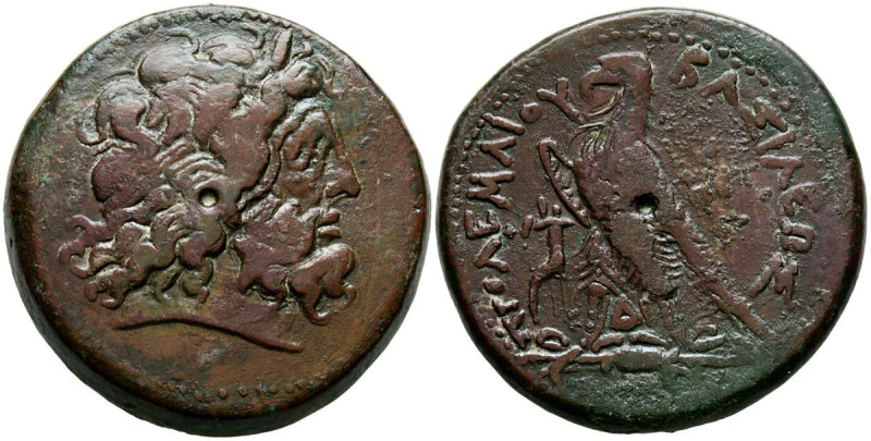 REINO PTOLEMAICO, Ptolomeo IV Philipator. Ae41. (Ae. 66,86g/41mm). 221-204 a.C. ...