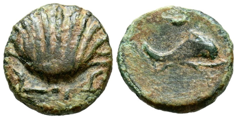 ARSE-SAGUNTO (Sagunto, Valencia). Sextante. (Ae. 1,19g/11mm). 170-20 a.C. (FAB-2...