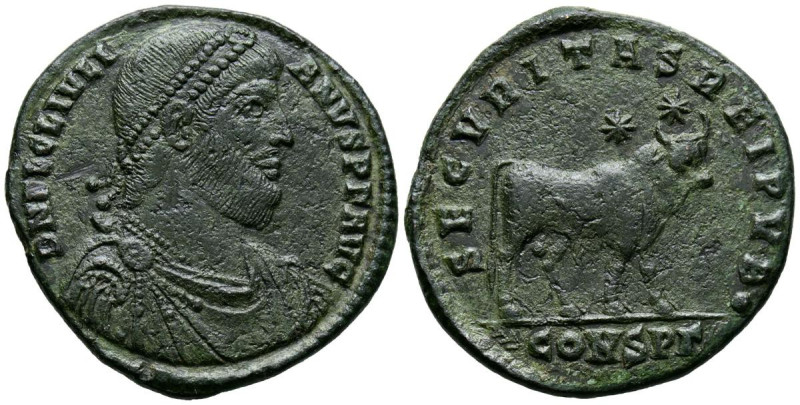 JULIANO II. Doble Maiorina. (Ae. 8,09g/28mm). 360-363 d.C. Constantinopla. (RIC ...