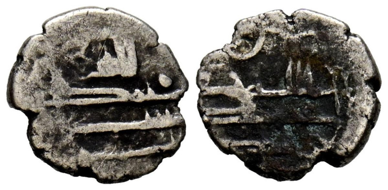 HABBARÍES, EMIRES DEL SIND. Mahoma (257-400H/870-1009). Damma. (Ar. 0,52g/10mm)....